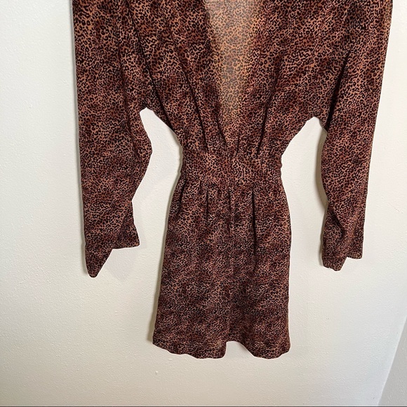 Victoria’s Secret Sheer Robe Animal Print Belted - Picture 6 of 9